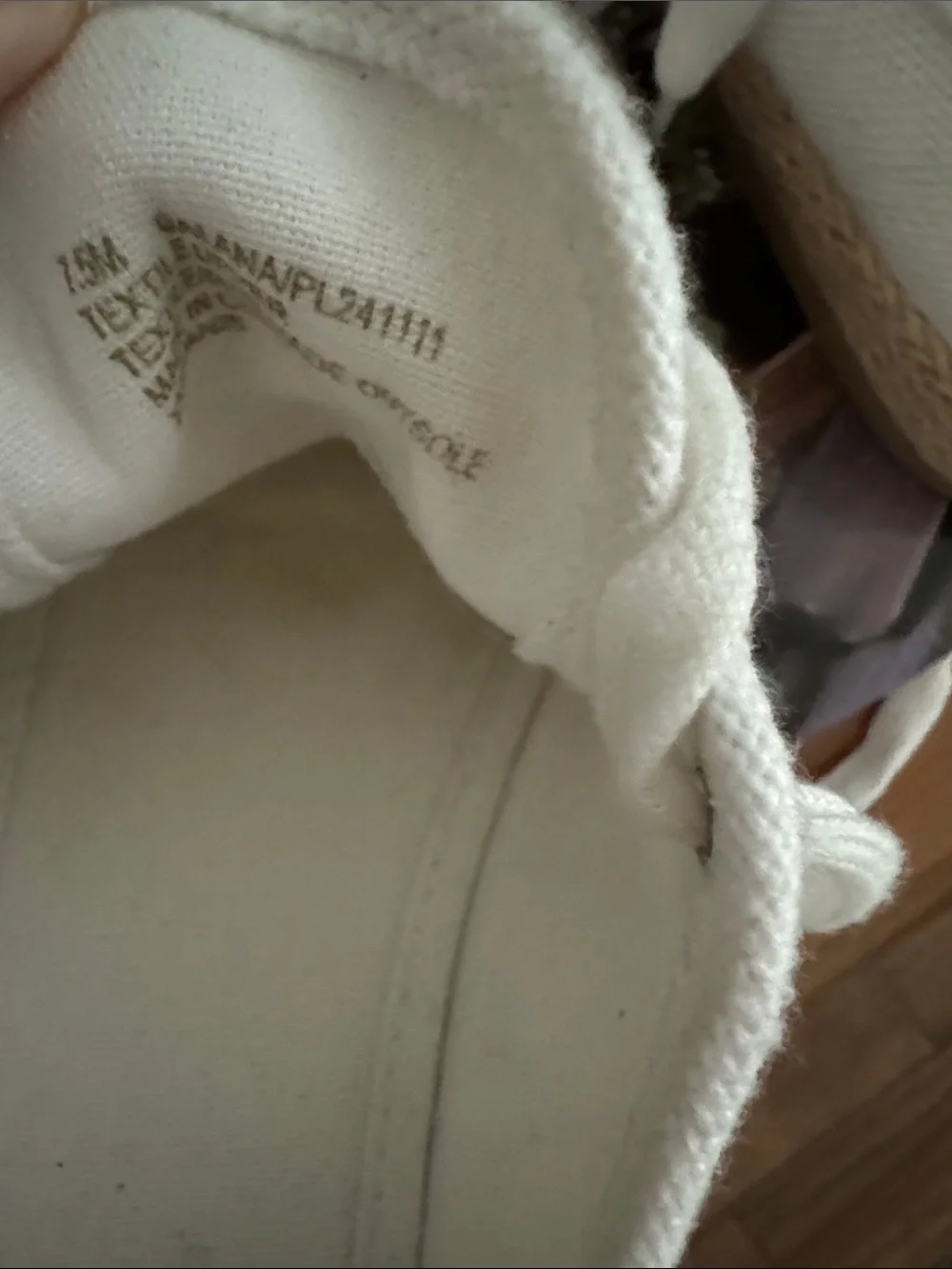 Tommy Bahama White Canvas Espadrille Sneakers